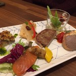 クッチーナ・カーザリンガ・フェルマータ - ピッコロコースの前菜