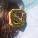 cobi factory - 米粉のﾛｰﾙｹｰｷ(抹茶&小豆)(\450)