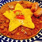 ベジキッチン・グーグー - ゴボウとヒヨコ豆のベジカレー