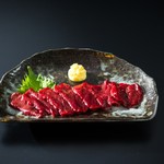 Special horse sashimi 980 yen (1078 yen including tax)