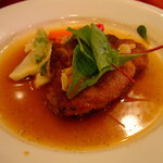 レストラン　クレール - 若鶏のソテー ガーリックソース