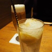 焼肉 うしみつ 恵比寿本店 - シャリシャリレモンサワー