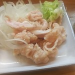 土手町元気酒場 もつ焼きエビちゃん - コブクロ刺し