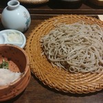 小松庵総本家 - 辛味おろしせいろ(1200円)　※大根はホンと辛いので注意！