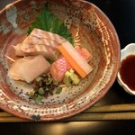 葉山 日影茶屋 - ひかげ弁当(3,800円)お造り