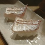 名代 駒寿司 - 太刀魚炙り