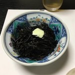 船宿割烹 汐風 - 生ひじきの山葵マヨネーズ和え