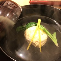 日本料理 太月 - 蟹真薯のお椀