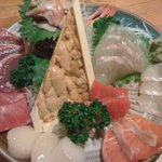 居酒家万座 - お刺身盛り合わせ