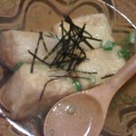 居酒家万座 - あげだし豆腐