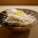 鮨 あらい - 裂き松茸