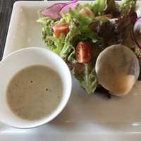 スケープス ザ スィート - ランチのサラダとスープ