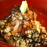 赤坂 互閃 - 鯛茶漬け 1400円 の長崎県長崎の天然鯛の胡麻和え