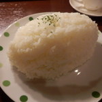 スープカレー専門店 すずな - ご飯　特盛＋100円