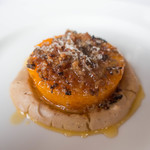 L'Arpége - Gnocchis de patate douce Beauregard aux chataignes des Cevennes beurre noisette