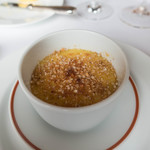 L'Arpége - Veloute automnal a la sauge officinale creme souffleeco