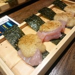 熊の焼鳥106 - 雲丹ムネ