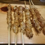 熊の焼鳥106 - 焼物　ひざなんこつ