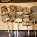 熊の焼鳥106 - 焼物　ももねぎ