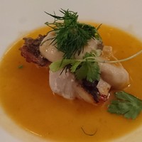 アンシャンテ - ソイのポワレ　スープドポワッソン風ソースで