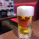 タカリバンチャ - サッポロ生ビール（450円）