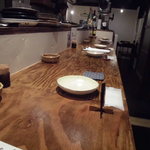 橋の湯食堂 - カウンター