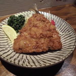 橋の湯食堂 - アジフライ