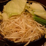 北海道本格ジンギスカン ひつじや - 野菜盛り合わせ