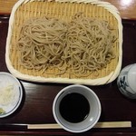 吾妻橋 やぶそば - もりそば中　1500円