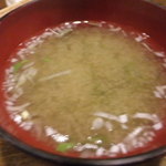 居酒屋　ちょーちょ - しじみ汁(サービス)