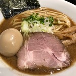 つけ麺一燈 - さんま油の豚骨魚介らぁめん