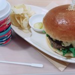 カフェバックカントリー - アボカドバーガーセット