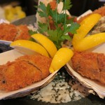 とんかつ マンジェ - 牡蠣フライ