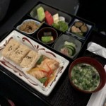 サクララウンジ - バンコク便・帰国時機内食・ビジネスクラス