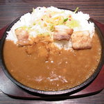 CoCo壱番屋 - ねぎ塩豚カルビ鉄板カレー②