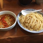 らーめん 三福 - つけ麺 大盛り 辛味入 750円^ ^