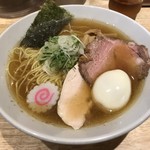 ふる川 - 和節らーめん 大盛 ・味玉