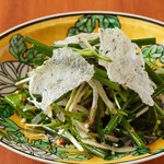 Ebisu Kichinoza - ふぐ皮あさつきの季節サラダ