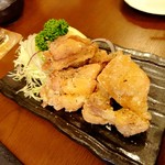 しち - 試作品のレモン風味ザンギだそうです