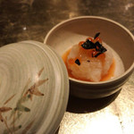 白金台こばやし - いくらの飯蒸し