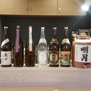 為您準備了種類豐富的日本酒單!