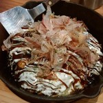 お好み焼き 鉄板焼き 生地 - 豚たまチーズ乗せ(>_< (*^o^*)