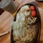 お好み焼き 鉄板焼き 生地 - 白菜ステーキ(*^▽^*)