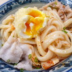 釜たけうどん - キムラ君＋玉天