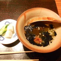 はなれ 味重 - お茶漬け（出汁、昆布、梅、海苔のバランスが絶妙）