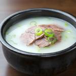 Gomtang soup　★Recommended