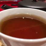 イッピン カフェ - 白玉おしるこのほうじ茶 2016/11/04