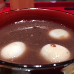 イッピン カフェ - 白玉おしるこ 2016/11/04