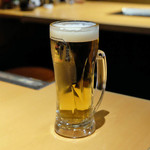 ギュウガテイ - 生ビール 中 450円