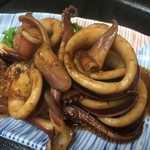 Stir-fried squid